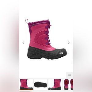 TNF Kids' Alpenglow IV Boots